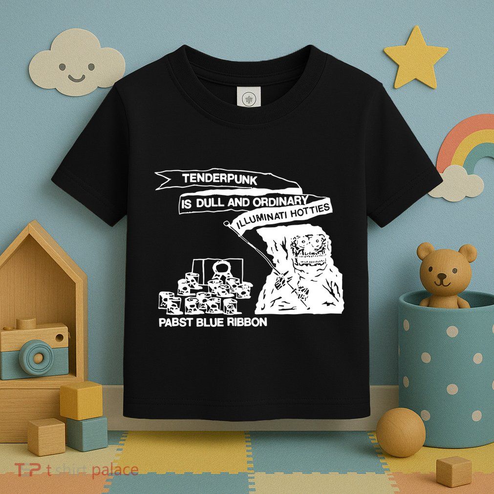 Tenderpunk Is Dull And Ordinary Illuminati Hotties Toddler T-Shirt