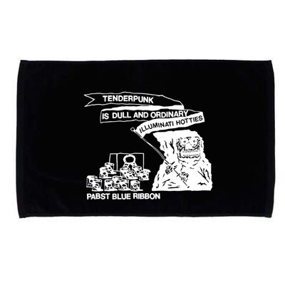 Tenderpunk Is Dull And Ordinary Illuminati Hotties Microfiber Hand Towel