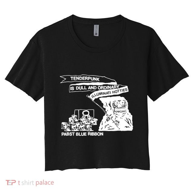 Tenderpunk Is Dull And Ordinary Illuminati Hotties Crop Top