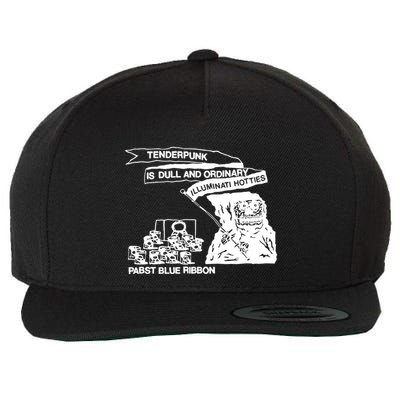 Tenderpunk Is Dull And Ordinary Illuminati Hotties Wool Snapback Cap