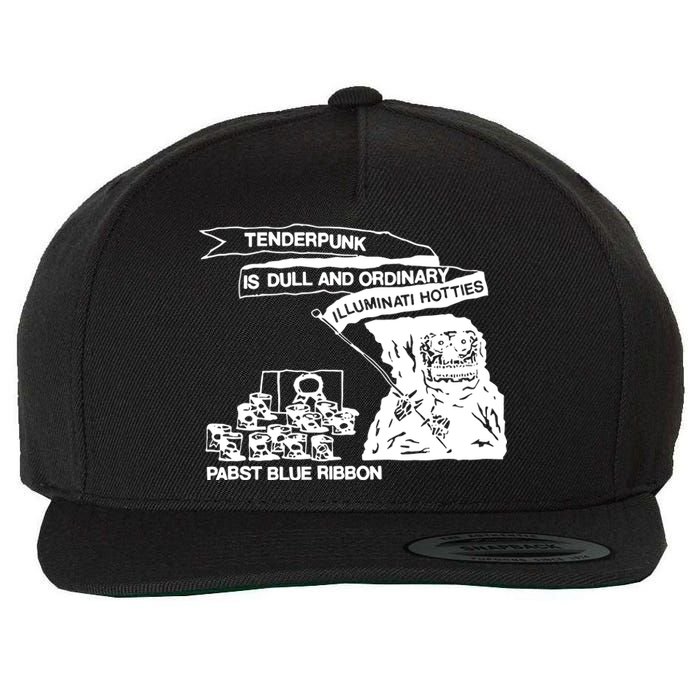 Tenderpunk Is Dull And Ordinary Illuminati Hotties Wool Snapback Cap