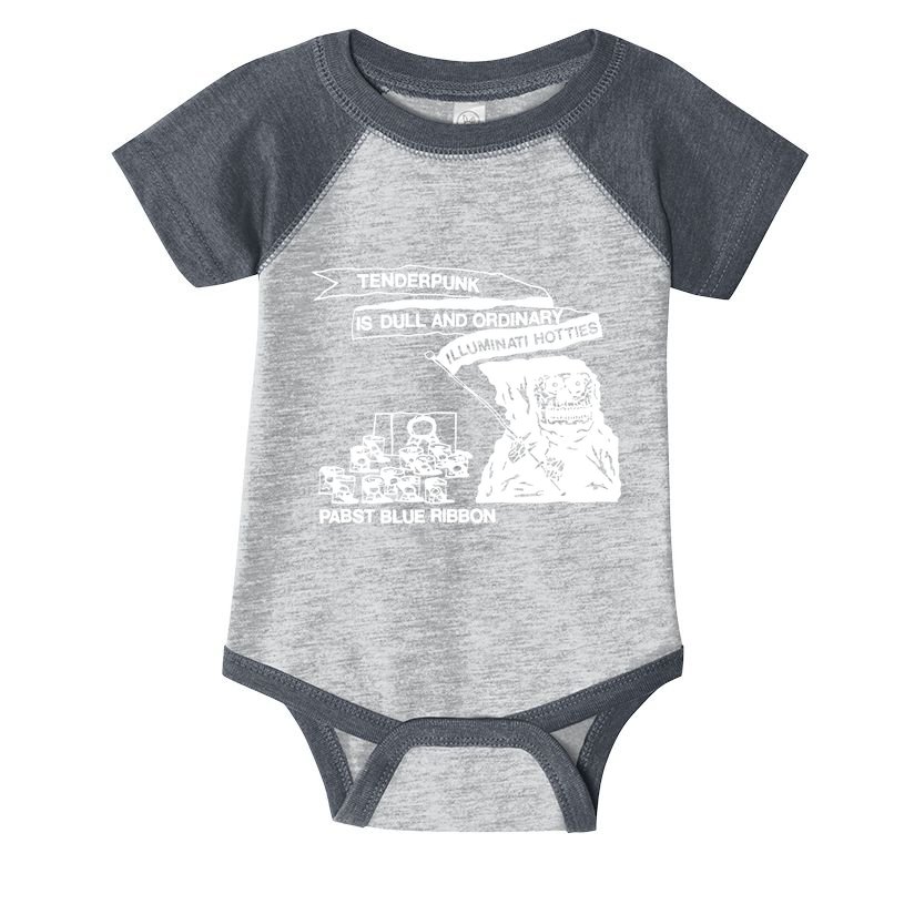 Tenderpunk Is Dull And Ordinary Illuminati Hotties Infant Baby Jersey Bodysuit