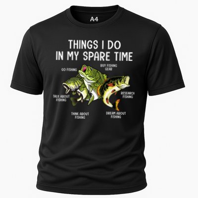 Things I Do In My Spare Time Go Fishing Buy Fishing Lovers Performance Shirt