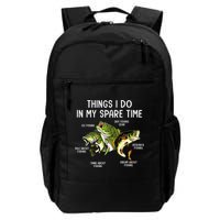 Things I Do In My Spare Time Go Fishing Buy Fishing Lovers Backpack