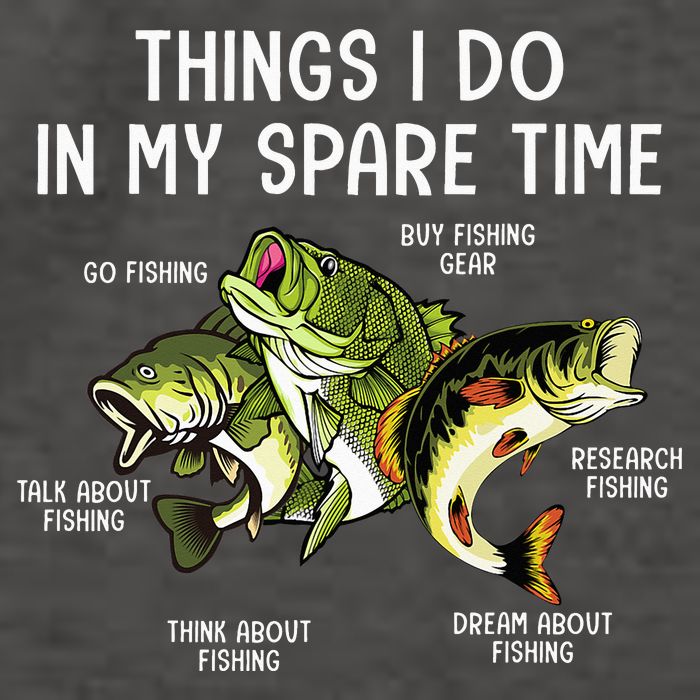 Things I Do In My Spare Time Go Fishing Buy Fishing Lovers Vector Backpack