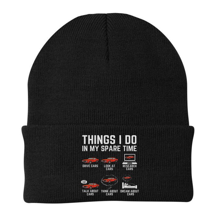 Things I Do In My Spare Time Funny Car Enthusiast Car Lover Beanie