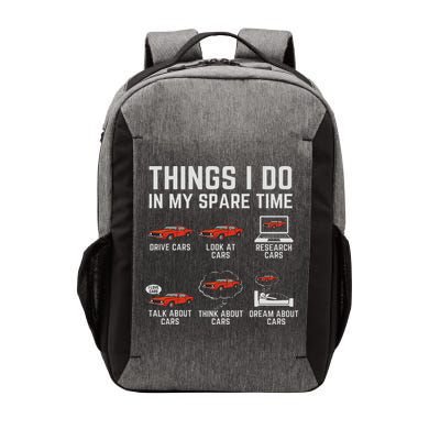 Things I Do In My Spare Time Funny Car Enthusiast Car Lover Vector Backpack