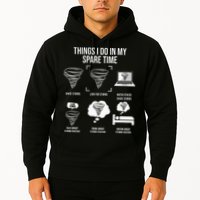 Things I Do In My Spare Time Tornado Storm Chaser Hoodie
