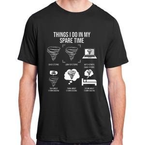 Things I Do In My Spare Time Tornado Storm Chaser Adult ChromaSoft Performance T-Shirt