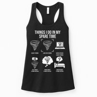Things I Do In My Spare Time Tornado Storm Chaser Womens Tank Top
