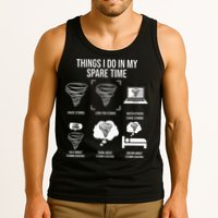 Things I Do In My Spare Time Tornado Storm Chaser Tank Top