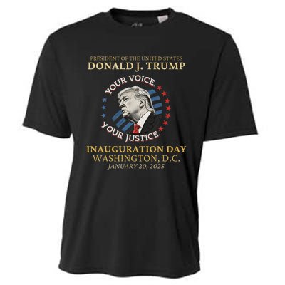 Trump Inauguration Day 2025 Commemorative Memorabilia Cooling Performance Crew T-Shirt