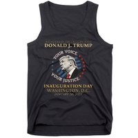 Trump Inauguration Day 2025 Commemorative Memorabilia Tank Top