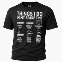 Things I Do In My Spare Time Car Enthusiast Funny Car Guy Performance Shirt