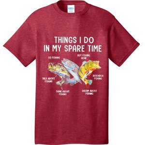 Things I Do In My Spare Time Funny Fishing T-Shirt