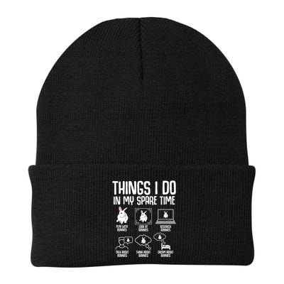 Things I Do In My Spare Time Bunny Rabbit Beanie
