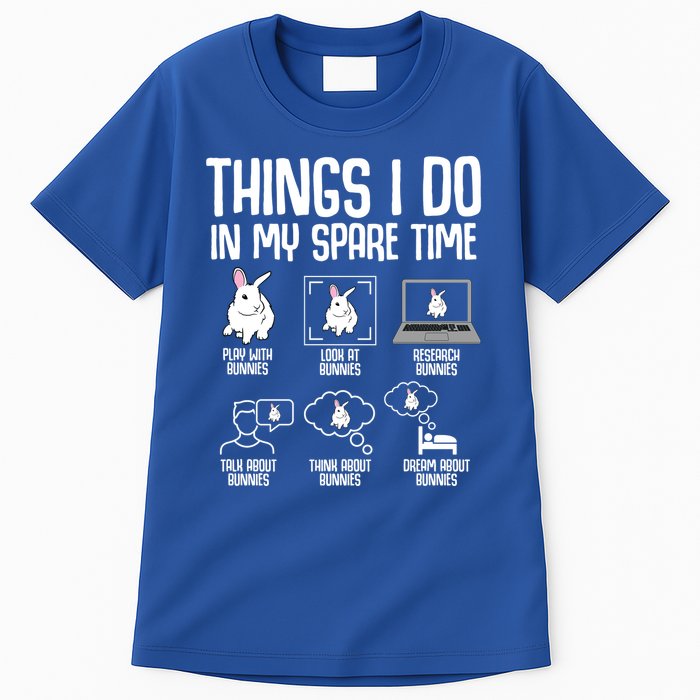 Things I Do In My Spare Time Bunny Rabbit Tall T-Shirt