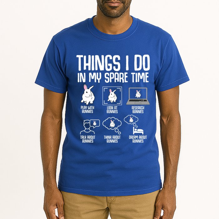 Things I Do In My Spare Time Bunny Rabbit Tall T-Shirt