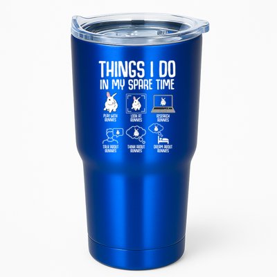 Things I Do In My Spare Time Bunny Rabbit Tumbler
