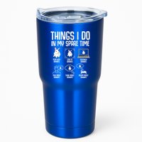 Things I Do In My Spare Time Bunny Rabbit Tumbler