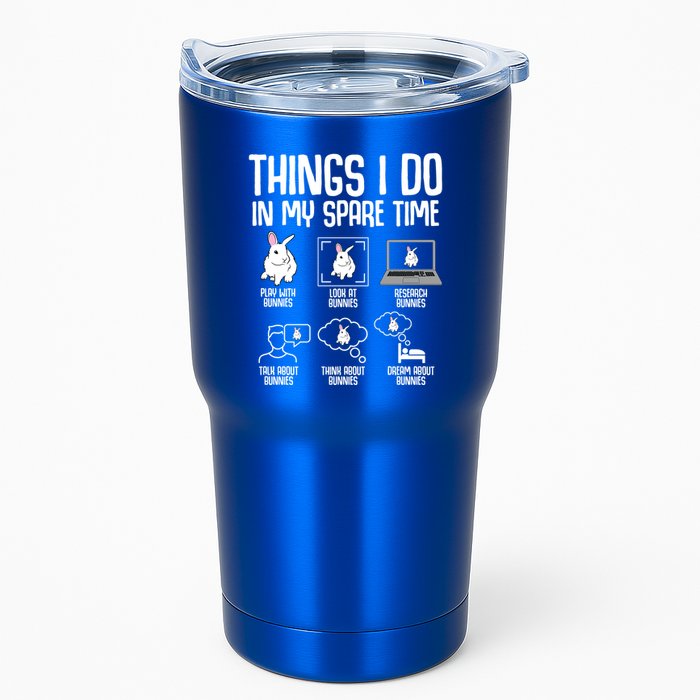 Things I Do In My Spare Time Bunny Rabbit Tumbler