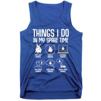 Things I Do In My Spare Time Bunny Rabbit Tank Top