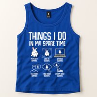 Things I Do In My Spare Time Bunny Rabbit Tank Top