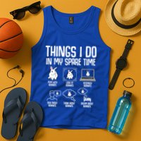 Things I Do In My Spare Time Bunny Rabbit Tank Top