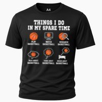 Things I Do In My Spare TIme Funny Basketball Lover Performance Shirt