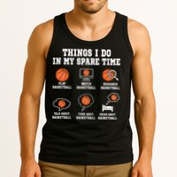Things I Do In My Spare TIme Funny Basketball Lover Tank Top