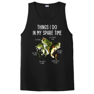 Things I Do In My Spare Time Go Fishing Buy Fishing Lovers PosiCharge Competitor Tank