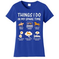 Things I Do In My Spare Time Horse Women's T-Shirt