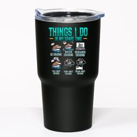Things I Do In My Spare Time Cruising funny Cruise Tumbler
