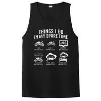 Things I Do In My Spare Time Biker Motorcycle Rider Riding PosiCharge Competitor Tank