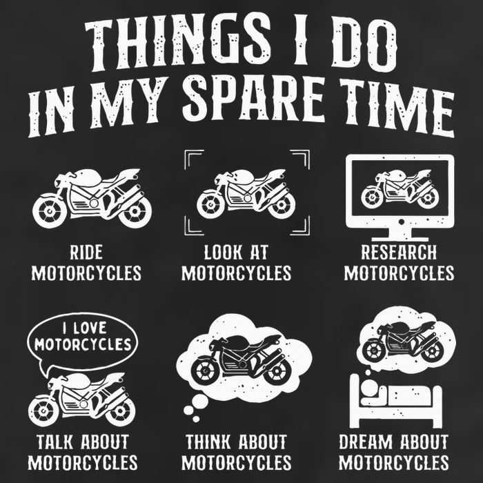 Things I Do In My Spare Time Biker Motorcycle Rider Riding Hat