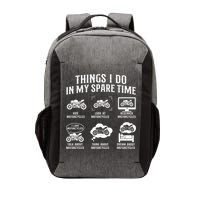Things I Do In My Spare Time Biker Motorcycle Rider Riding Vector Backpack