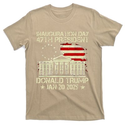 Trump Inauguration Day 2025 47th Usa President White House T-Shirt