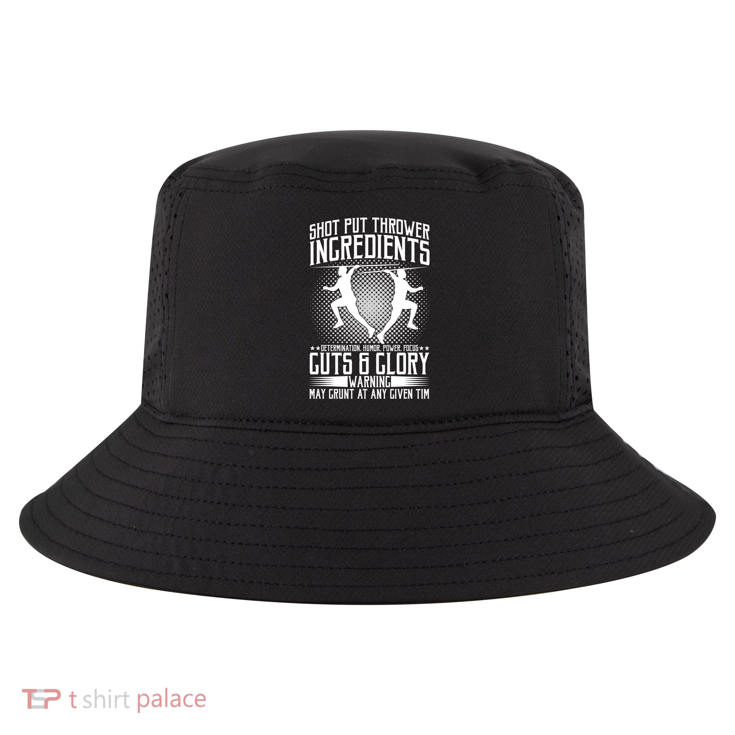 Thrower Ingredients Determination Power Focus Gift Cool Comfort Performance Bucket Hat