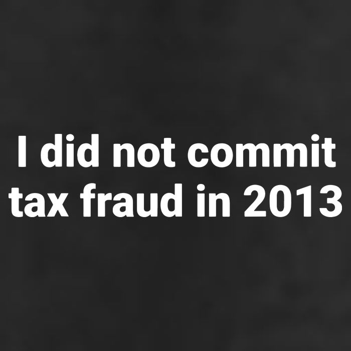 Tax I Did Not Commit Tax Fraud In Funny Joke For Dad Tumbler
