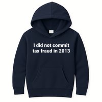 Tax I Did Not Commit Tax Fraud In Funny Joke For Dad Kids Hoodie
