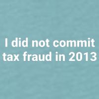 Tax I Did Not Commit Tax Fraud In Funny Joke For Dad Sueded Cloud Jersey T-Shirt