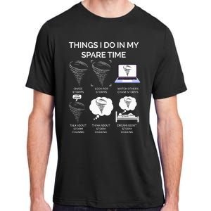 Things I Do In My Spare Time Tornado Adult ChromaSoft Performance T-Shirt