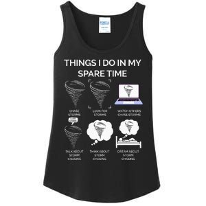 Things I Do In My Spare Time Tornado Ladies Essential Tank