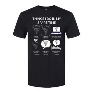 Things I Do In My Spare Time Tornado Softstyle CVC T-Shirt