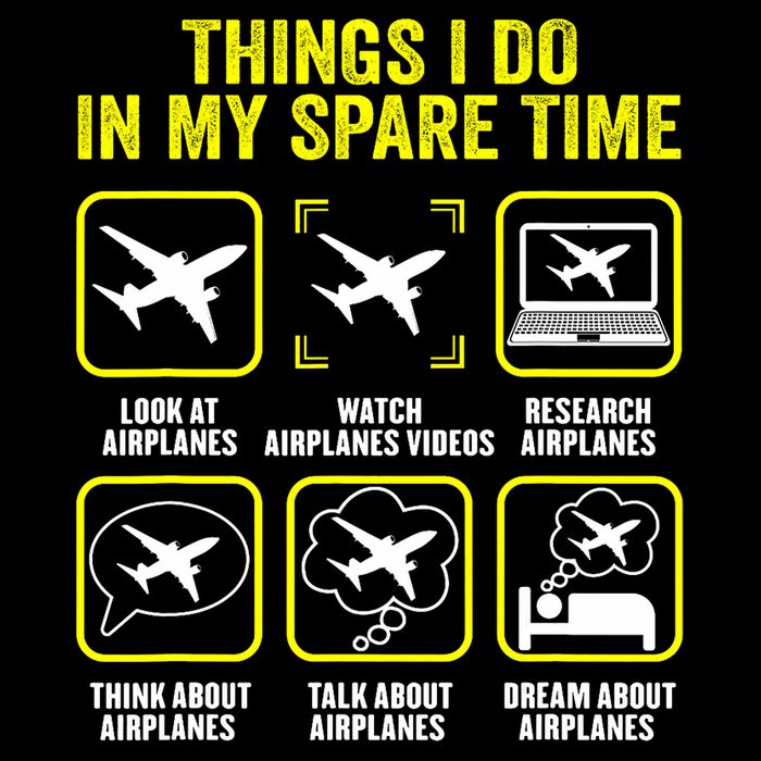 Things I Do In My Spare Time Airplanes Aviation Pilot Wool Snapback Cap