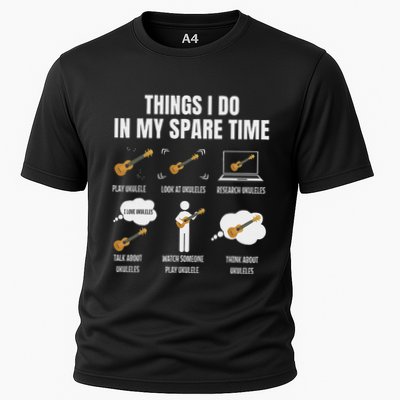 Things I Do In My Spare Time Ukulele Player Performance Shirt