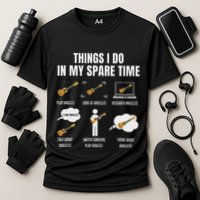 Things I Do In My Spare Time Ukulele Player Performance Shirt