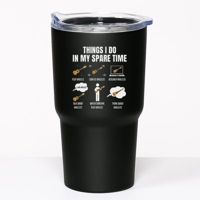 Things I Do In My Spare Time Ukulele Player Tumbler