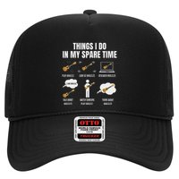 Things I Do In My Spare Time Ukulele Player Trucker Hat