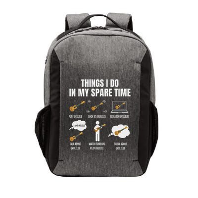 Things I Do In My Spare Time Ukulele Player Vector Backpack